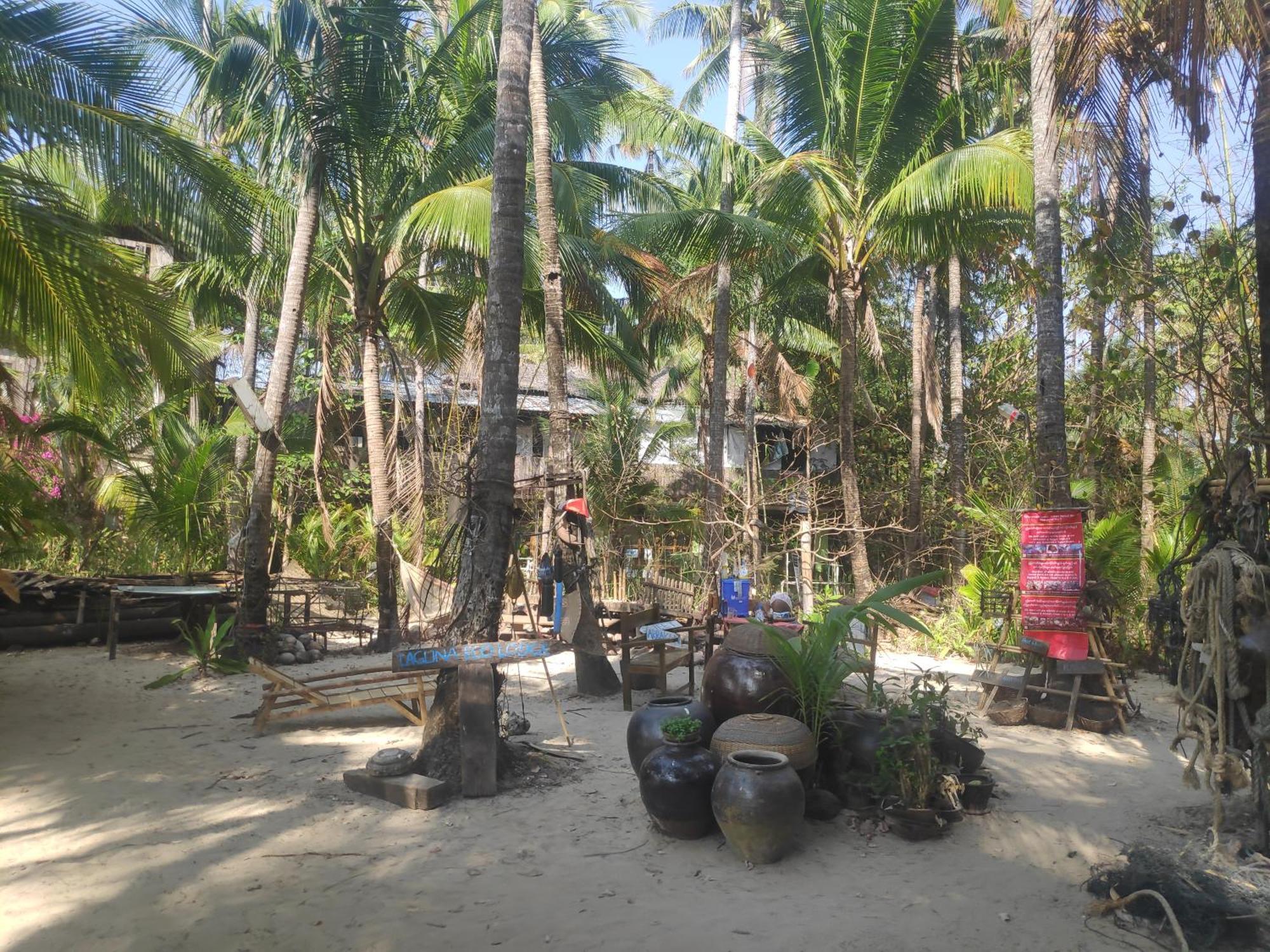 Oliver`s Laguna ECO Lodge Hotel Ngapali Exterior foto